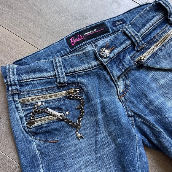 Miss Sixty Barbie Y2K Capri Jeans Size 25 - Picture 2 of 7